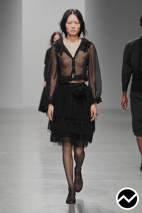 Meruert Tolegen, SS27 womenswear, Blouson Sleeve Blouse, look 4