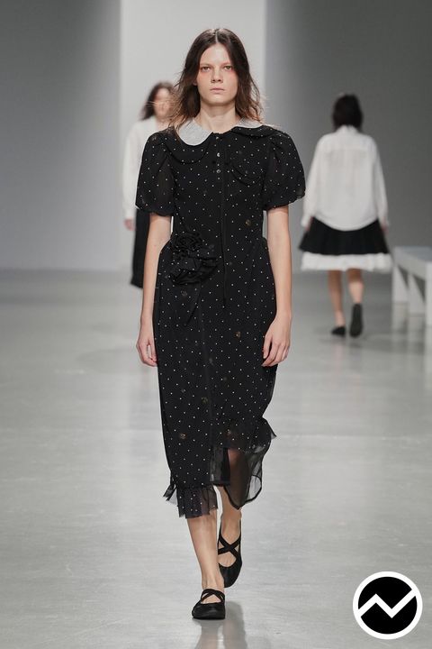 Meruert Tolegen, SS27 womenswear, Polka Dot, look 9