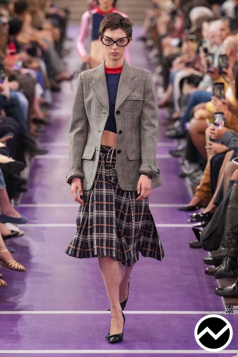 Miu Miu, SS27 womenswear, Midi Skirts, look 2