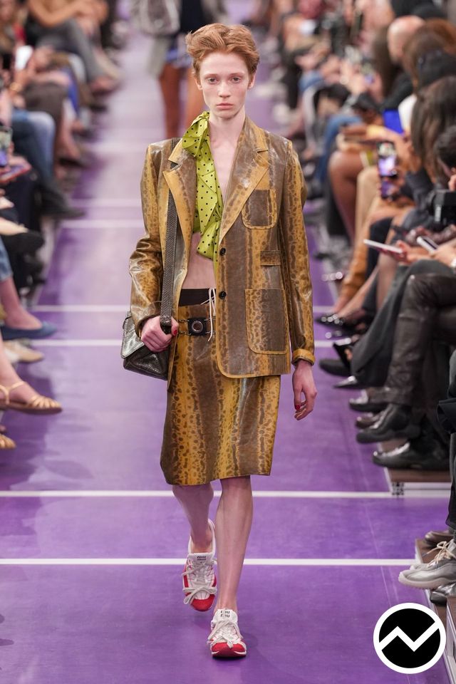 Miu Miu, SS27 womenswear, Animal, look 14