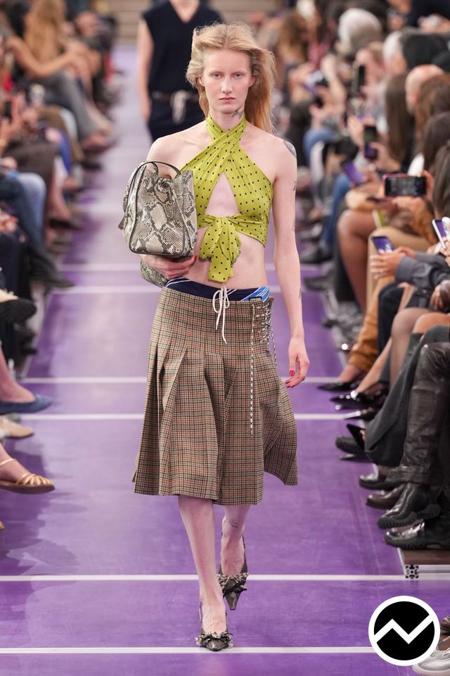 Miu Miu, SS27 womenswear, Polka Dot, look 18
