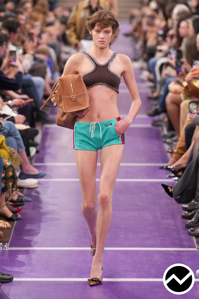 Miu Miu, SS27 womenswear, Micro Shorts, look 58