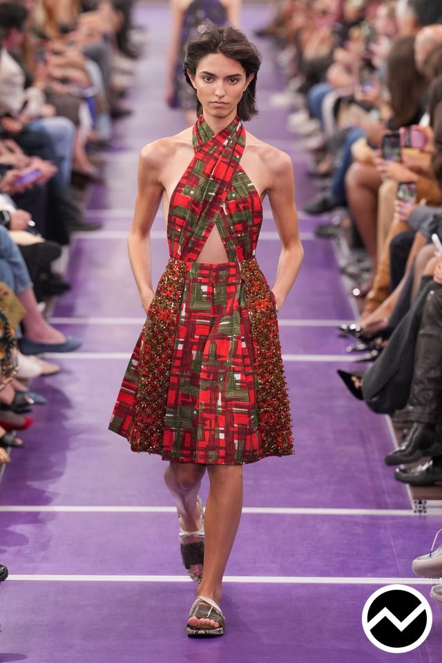 Miu Miu, SS27 womenswear, Scarlet, look 66