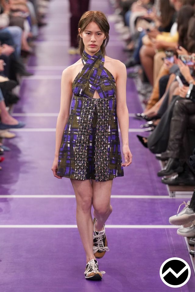 Miu Miu, SS27 womenswear, Violet, look 67