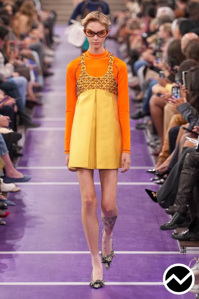 Miu Miu, SS27 womenswear, Apricot, look 71