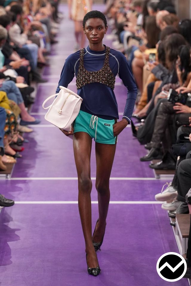 Miu Miu, SS27 womenswear, Scoop Top, look 72