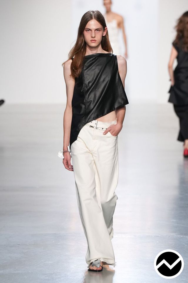 Niccolò Pasqualetti, SS27 womenswear, Draped Top, look 4
