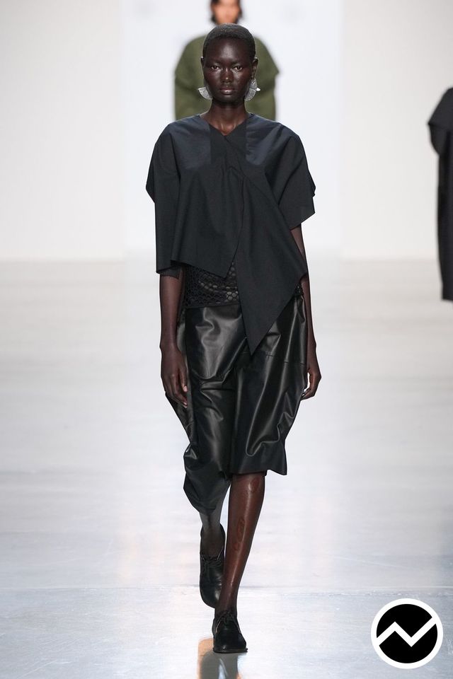 Niccolò Pasqualetti, SS27 womenswear, Draped Blouse, look 8