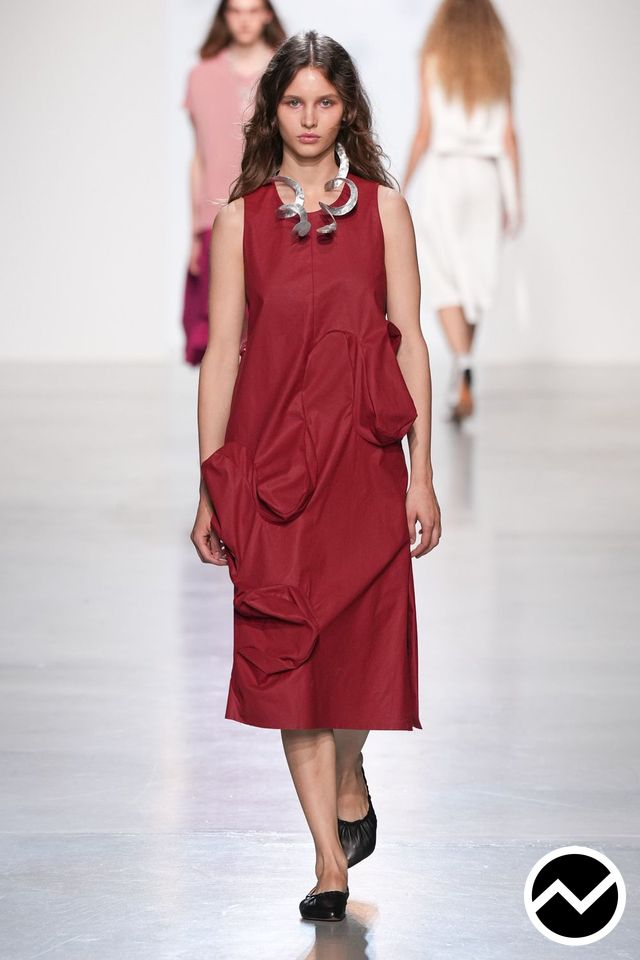 Niccolò Pasqualetti, SS27 womenswear, Scarlet, look 24