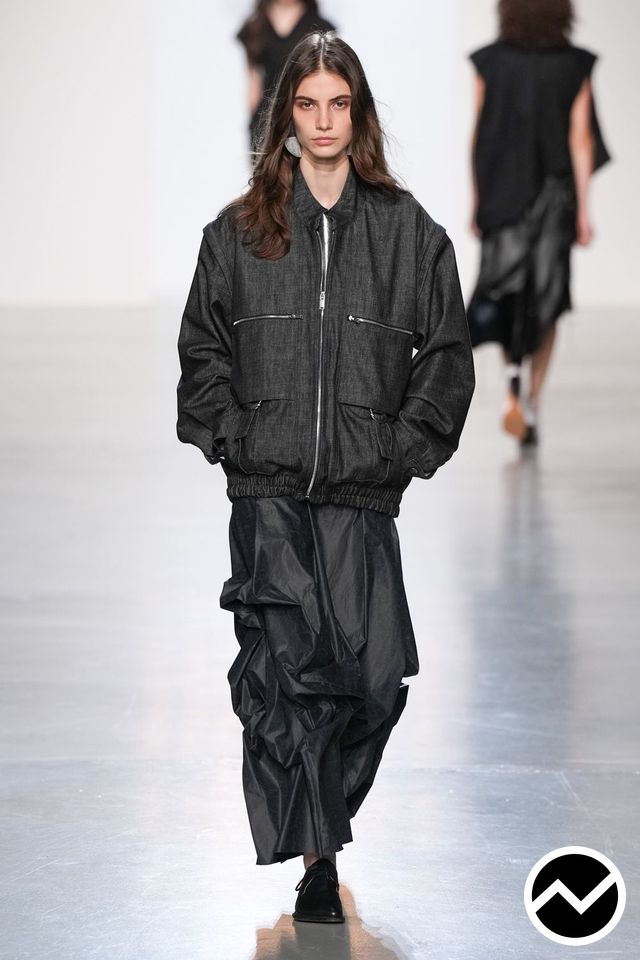 Niccolò Pasqualetti, SS27 womenswear, Charcoal, look 38