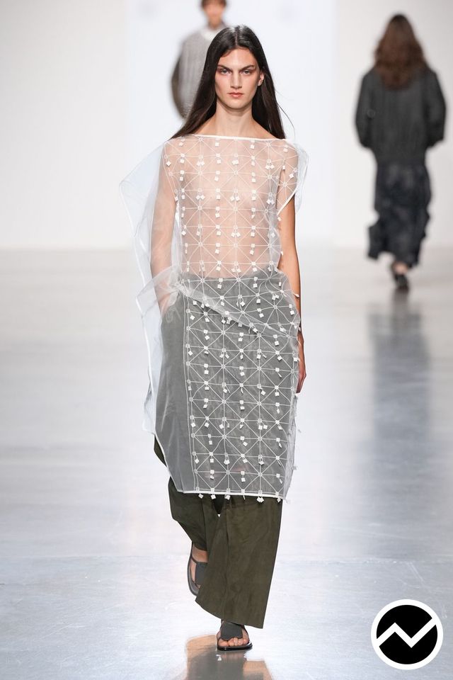 Niccolò Pasqualetti, SS27 womenswear, Geometric, look 40