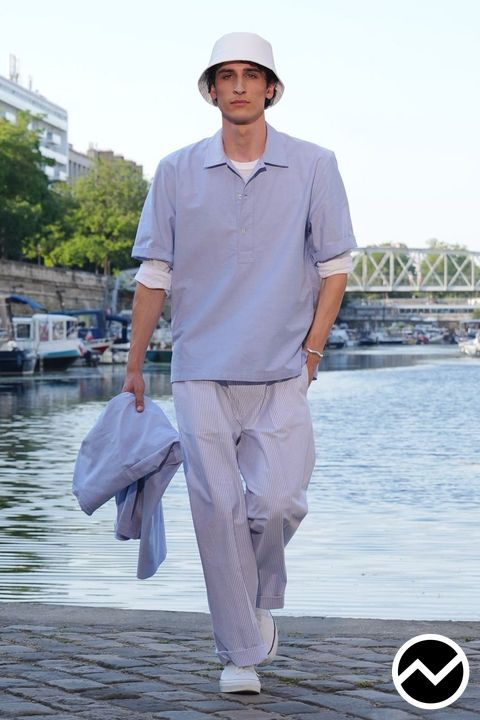 Officine Générale, SS27 menswear, Poplin, look 30