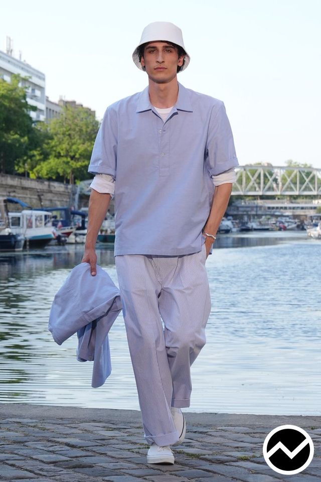 Officine Générale, SS27 menswear, Preppy, look 30