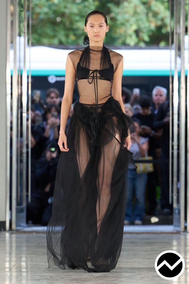 Ottolinger, SS27 womenswear, Tie Top, look 35