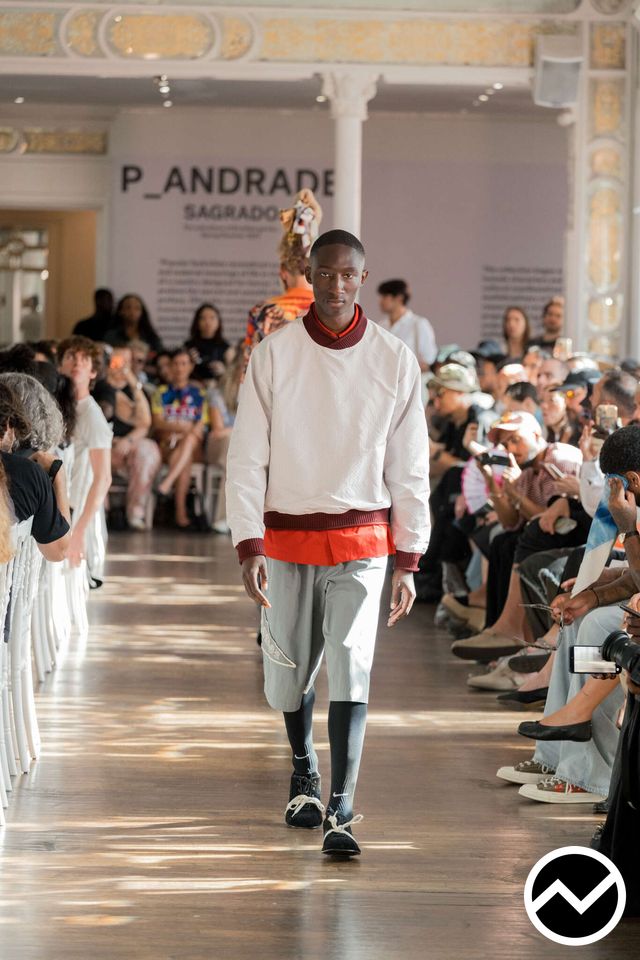 Pedro Andrade SS27 menswear, look 1