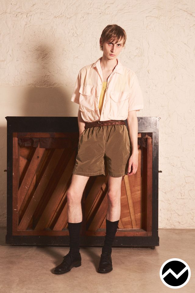 Ranra, SS27 menswear, High-Rise Shorts, look 5
