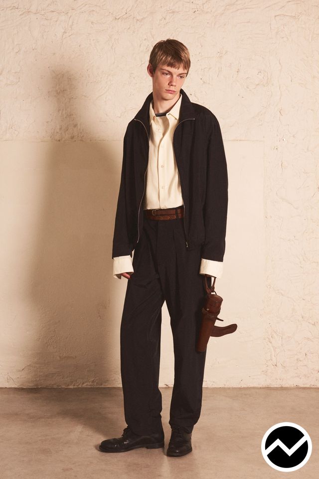 Ranra, SS27 menswear, Stand Collar Jacket, look 6