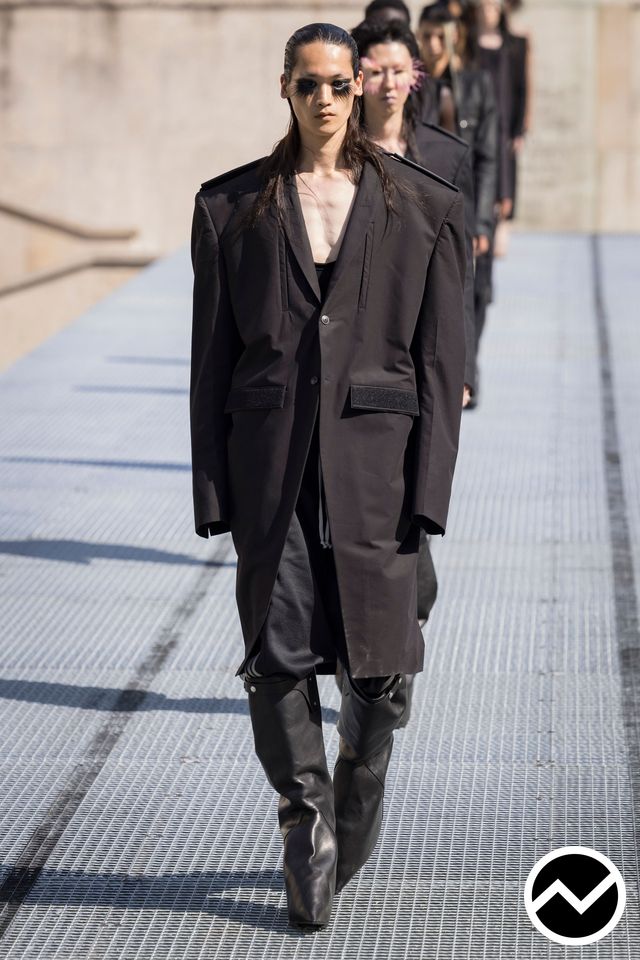 Rick Owens, SS27 menswear, Goth, look 6