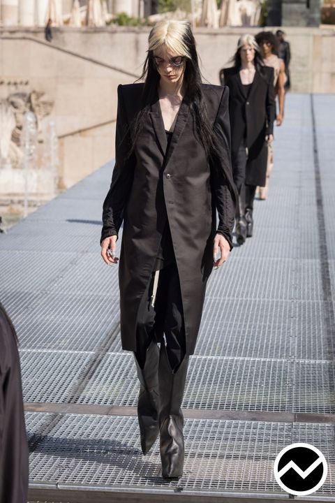 Rick Owens, SS27 womenswear, Goth, look 11