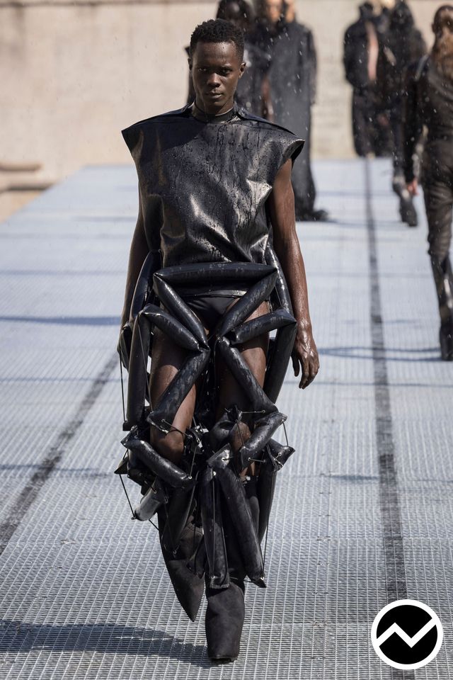 Rick Owens, SS27 womenswear, Sculptural, look 68