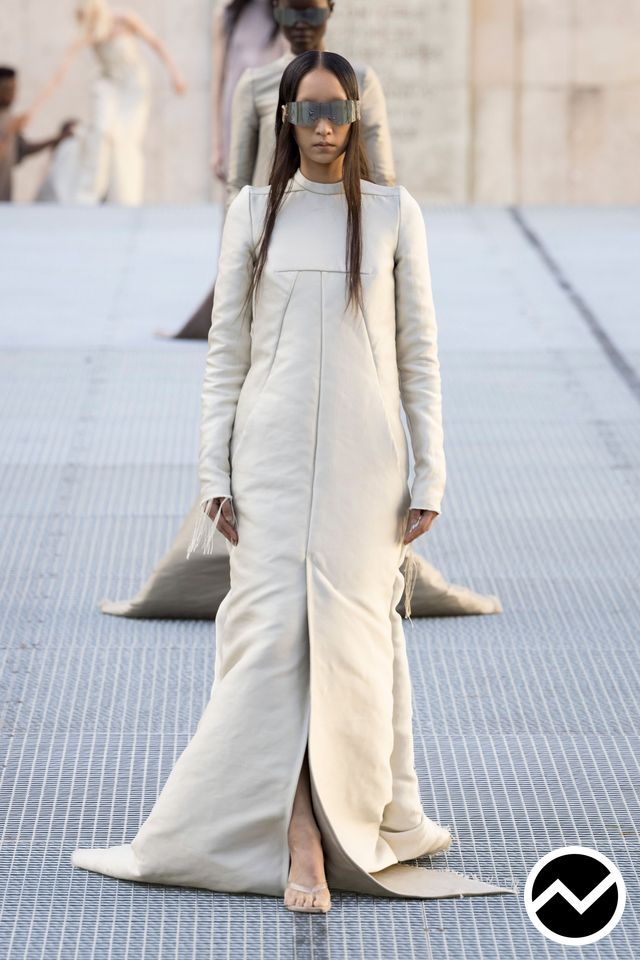 Rick Owens, SS27 menswear, Sand, look 1