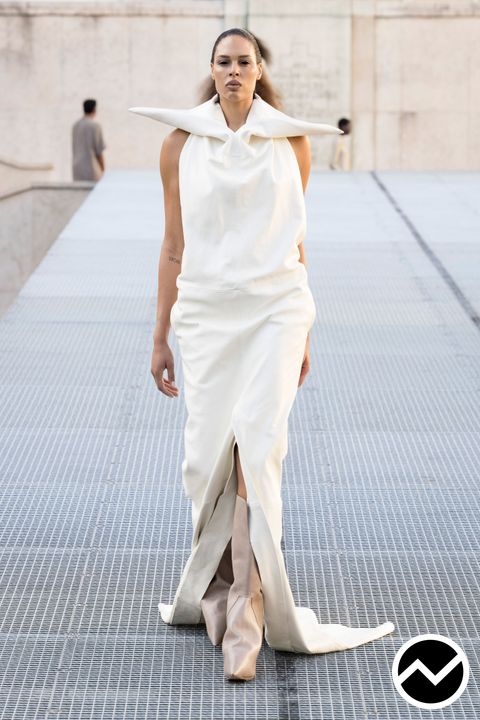 Rick Owens, SS27 womenswear, Sculptural, look 10