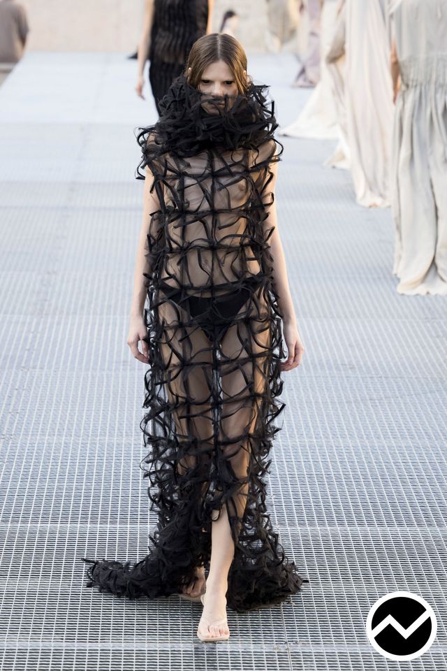 Rick Owens, SS27 womenswear, Sheer, look 20