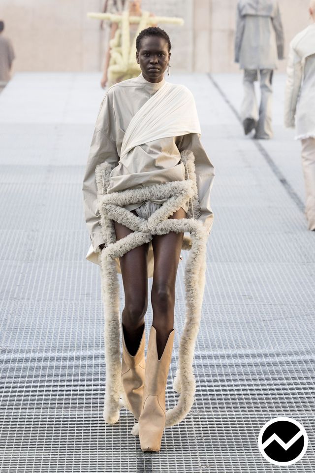 Rick Owens, Rick Owens SS27 womenswear, look 42