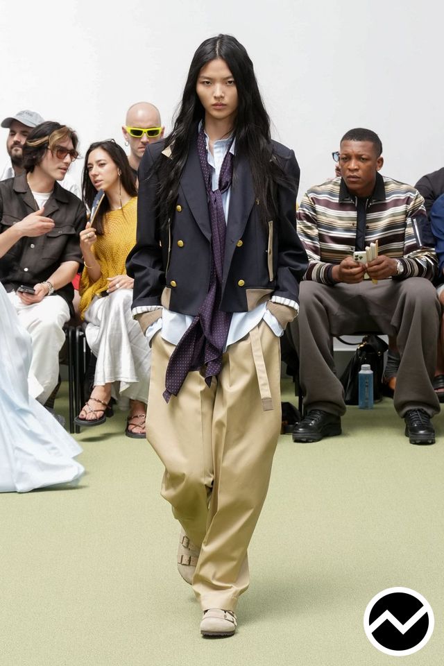 Sacai, Sacai SS27 menswear, look 9
