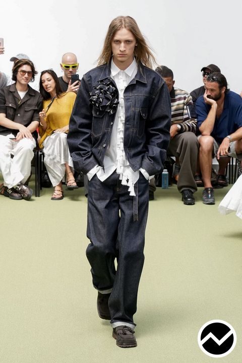 Sacai, SS27 menswear, Denim, look 14