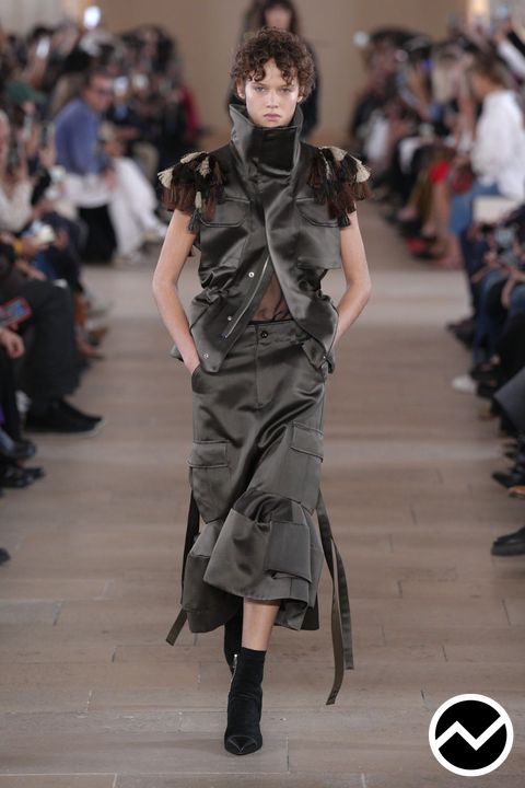 Sacai SS27 womenswear, look 1