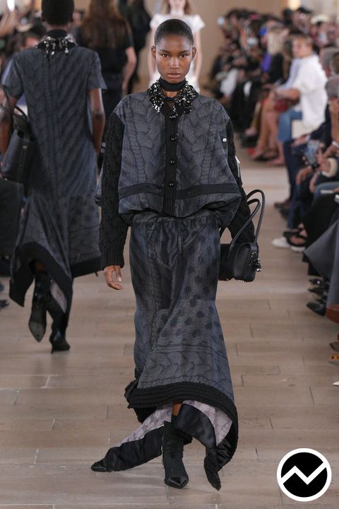 Sacai, SS27 womenswear, Graphic, look 32
