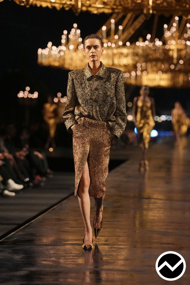 Saint Laurent, Saint Laurent SS27 womenswear, look 42