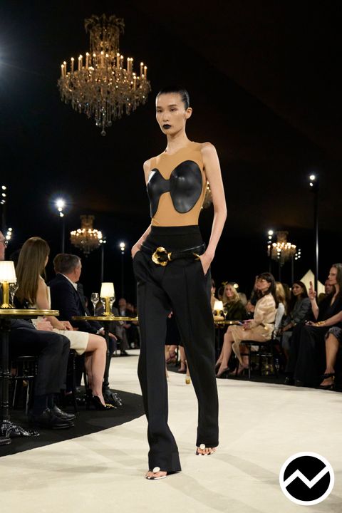 Schiaparelli, SS27 womenswear, High Neckline Top, look 27