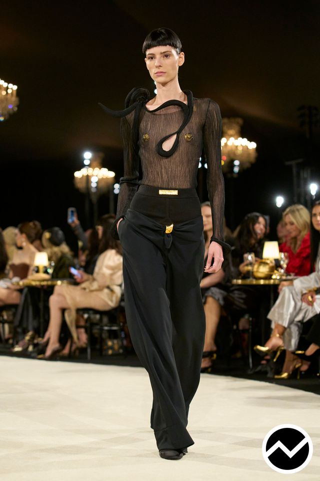 Schiaparelli, SS27 womenswear, Sheer, look 37