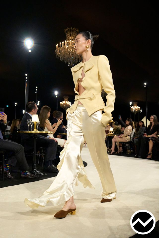 Schiaparelli, SS27 womenswear, Split Pants, look 40
