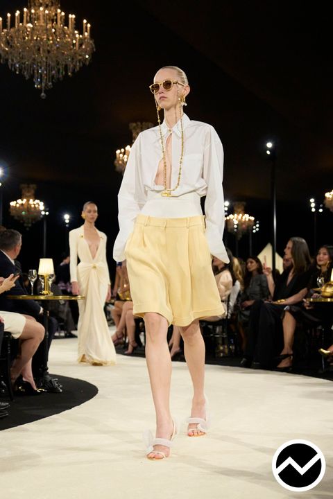 Schiaparelli, SS27 womenswear, Cuffed Shorts, look 41