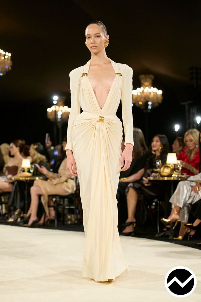 Schiaparelli, SS27 womenswear, 30s Retro, look 42