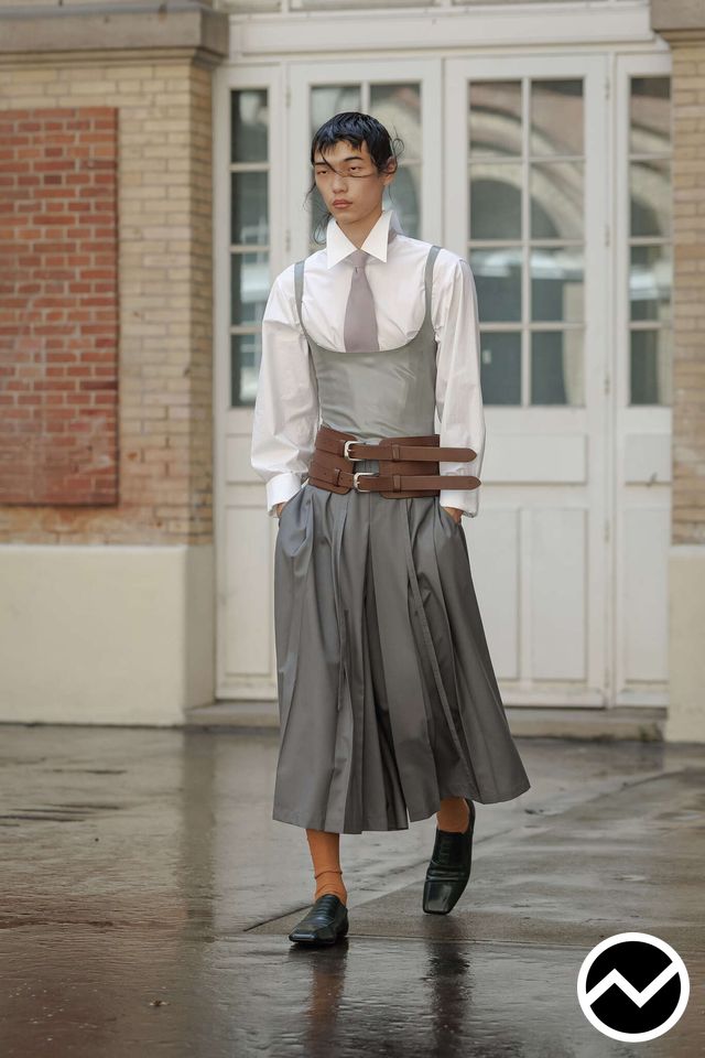 Sean Suen SS27 menswear, look 1
