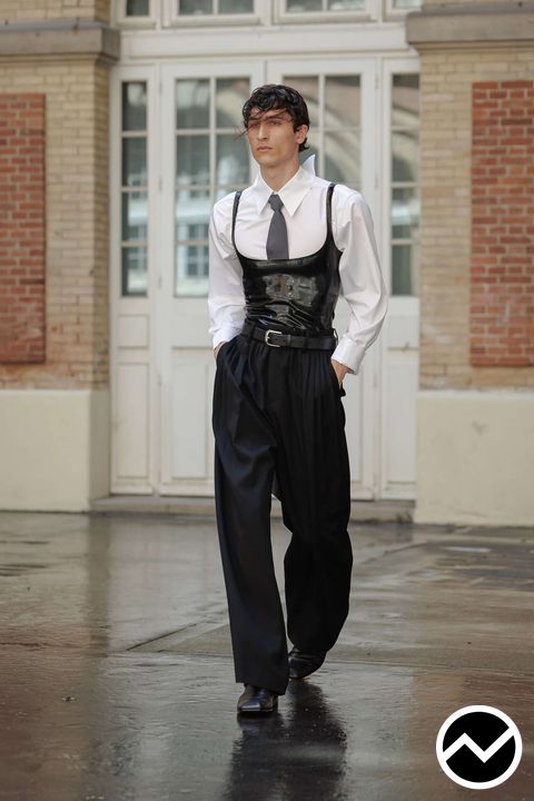 Sean Suen, SS27 menswear, High-Rise Pants, look 3