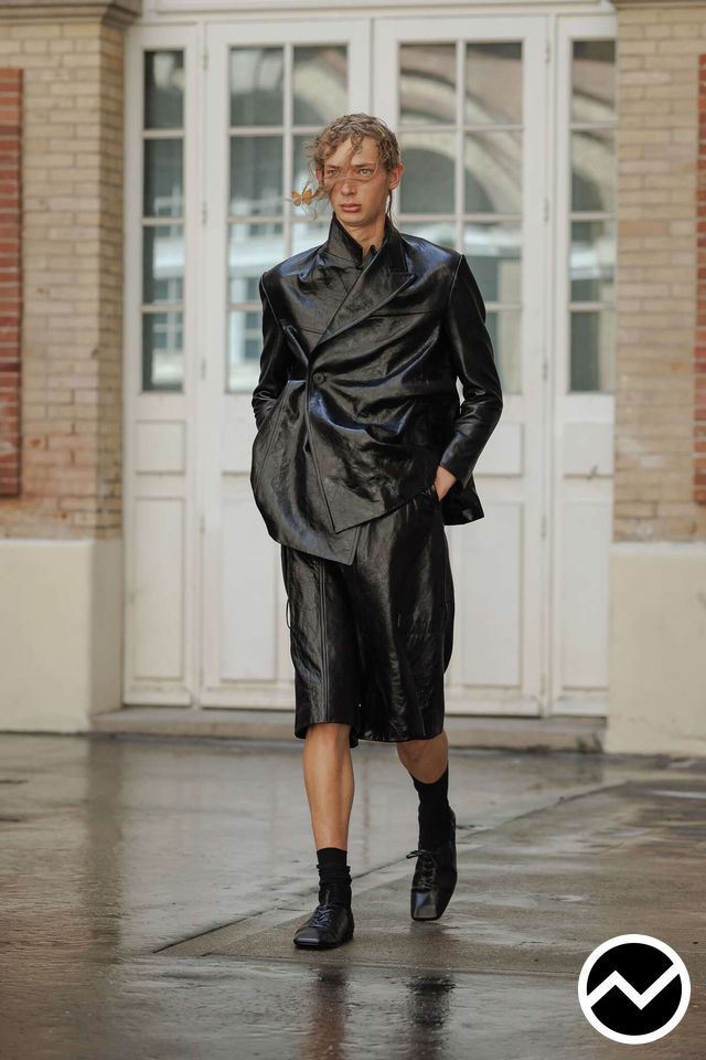 Sean Suen, SS27 menswear, Funnel Jacket, look 13