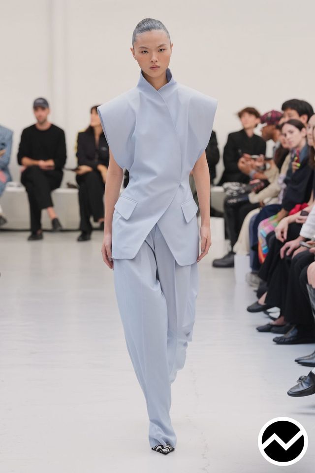 Situationist, SS27 womenswear, Pastel Blue, look 34