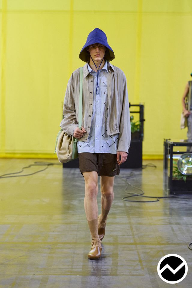 Solid Homme SS27 menswear, look 1