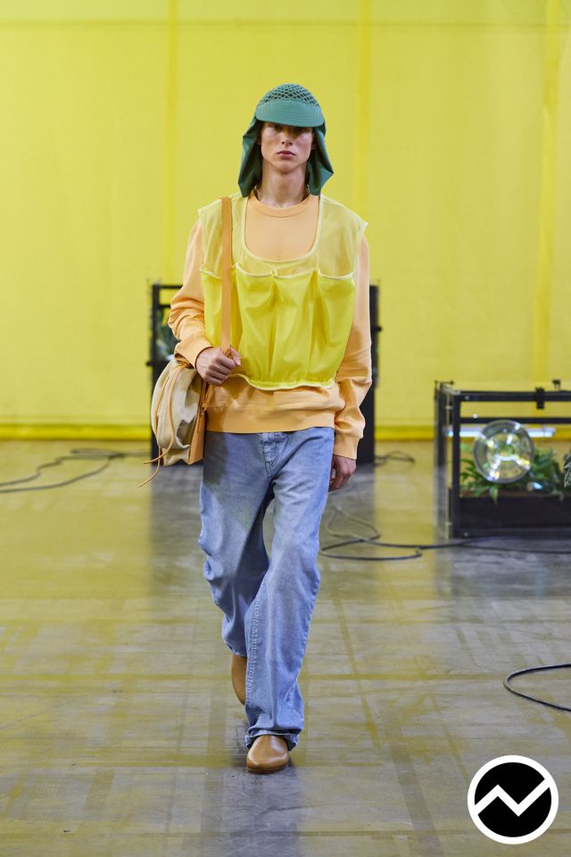 Solid Homme, SS27 menswear, Citrine, look 14