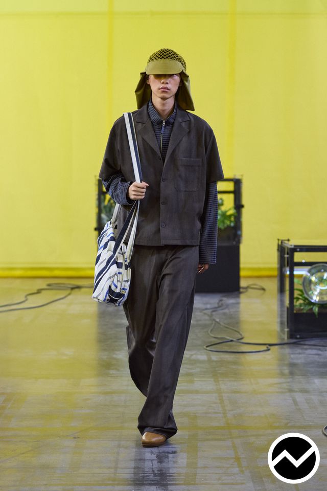 Solid Homme, SS27 menswear, Utilitarian, look 19