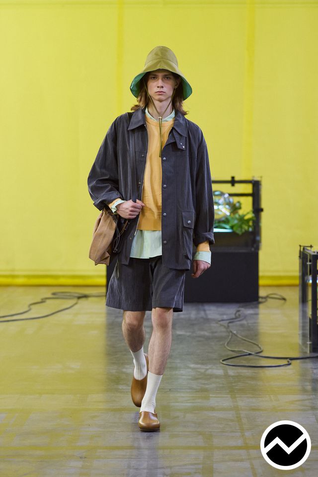Solid Homme, SS27 menswear, Worker Jacket, look 20