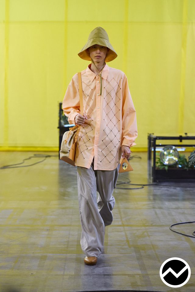 Solid Homme, SS27 menswear, Geometric, look 21