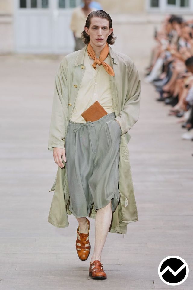 Soshiotsuki, SS27 menswear, Duster Coat, look 16