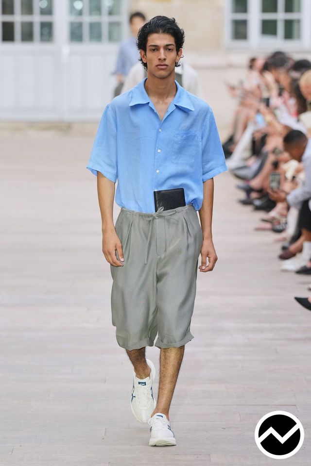 Soshiotsuki, SS27 menswear, Patch Pockets Shirts, look 25