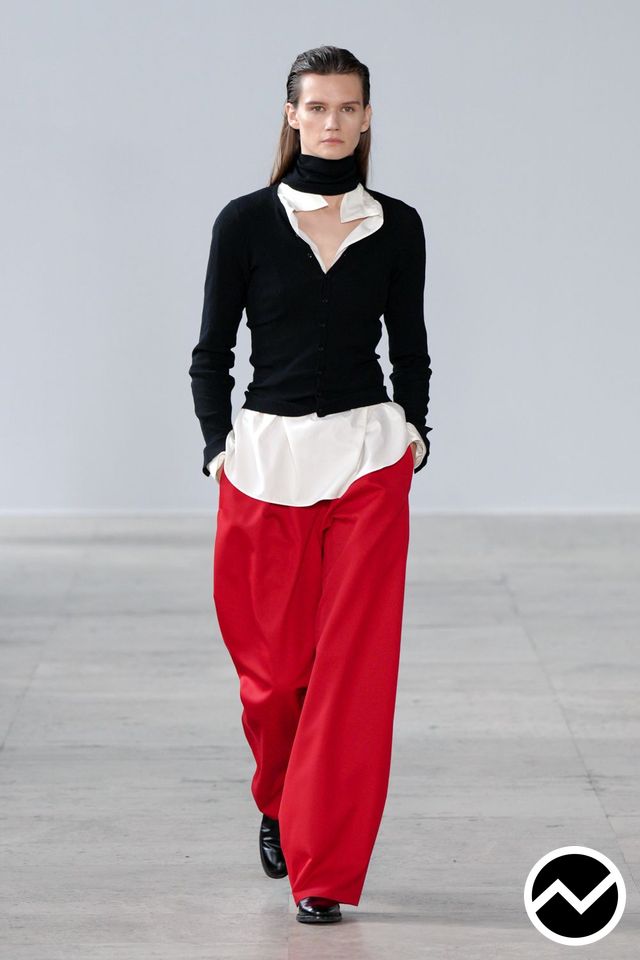 Ssstein, SS27 womenswear, Single Pleated Pants, look 12